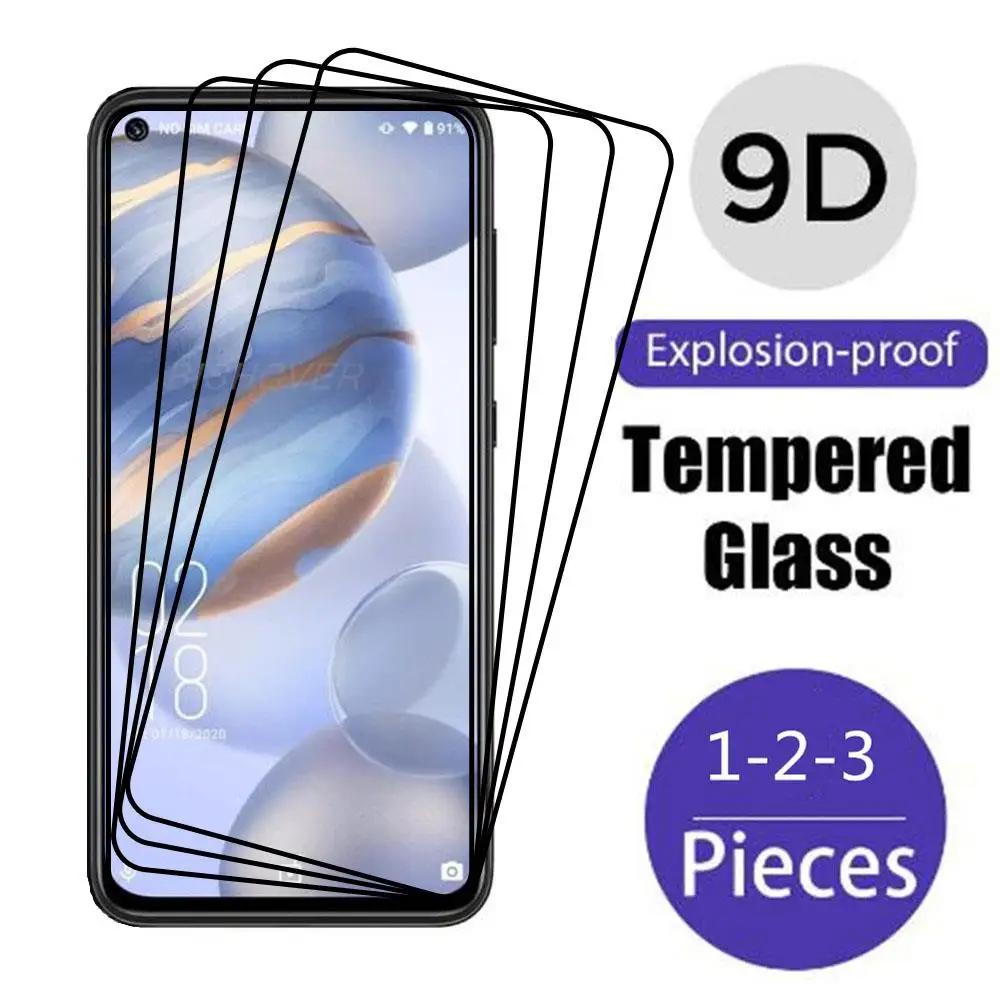 9D Full Cover For Oukitel C21 Pro Tempered Glass On For Oukitel C21 Protective Phone Screen Protectors Film