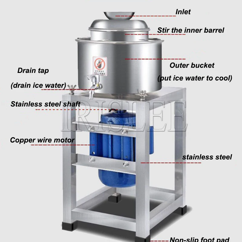 商用メイトボールビーター,ステンレス鋼,電気肉挽き肉,多機能,コショウ,ニンニク