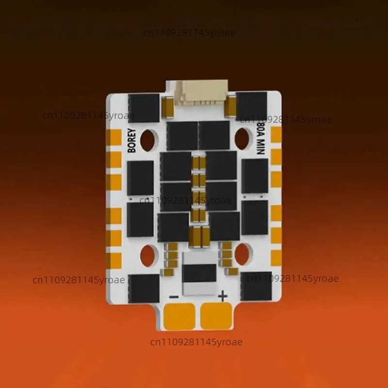 2020mm Mini 80A 4in1 ESC 3-8S AM32 High Power Speed Controller High Performance Multi Rotor Power Adjustment Module