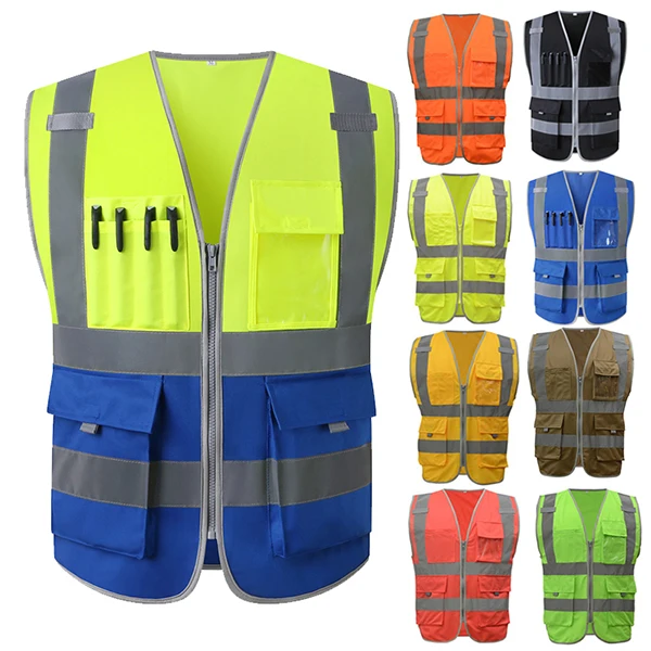 Safety Vest Reflective Company Logo Printing Charge Extra Charge image 2