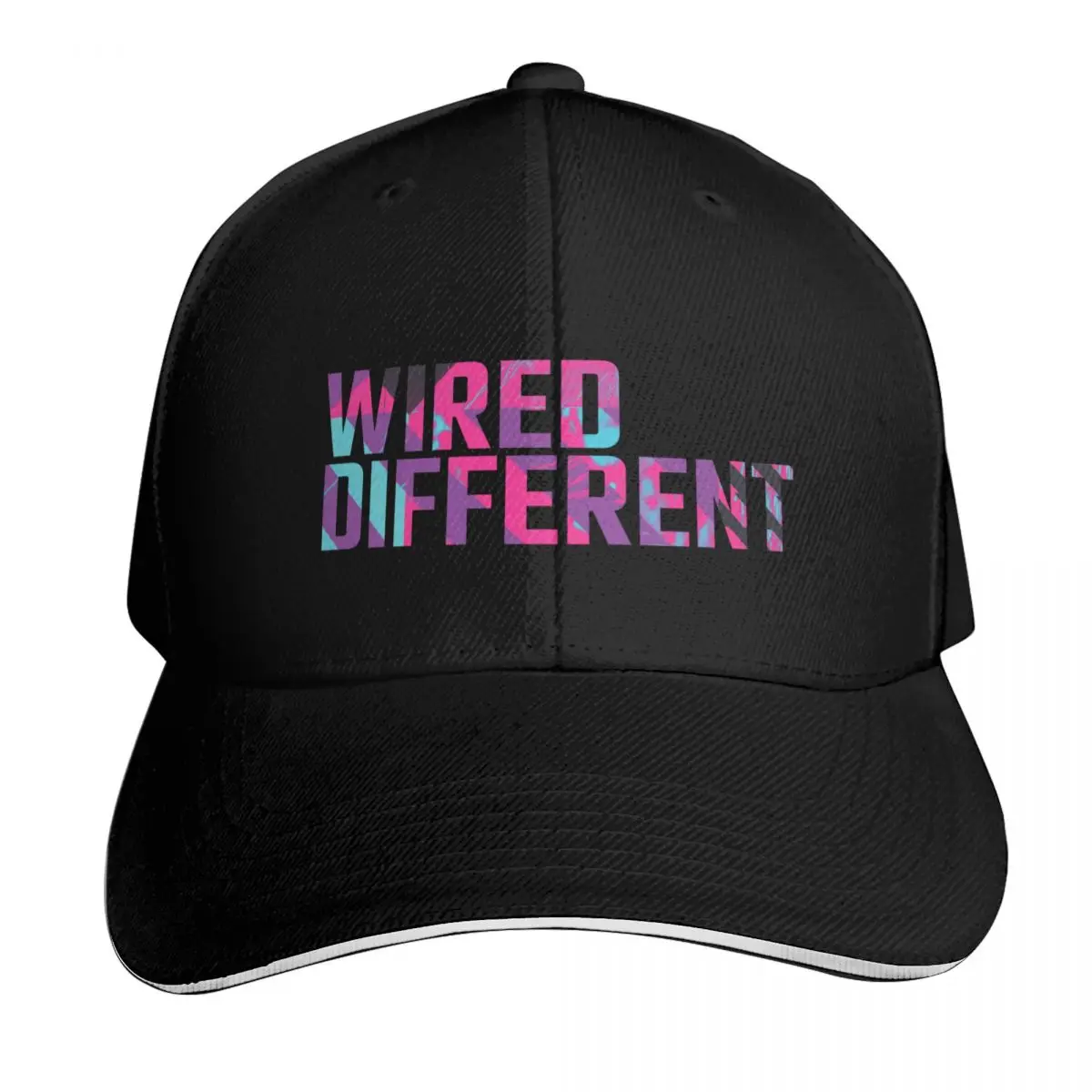Wired different Baseball Cap Gift for Him Her Casual Daily Wear Quick Dry Performance
