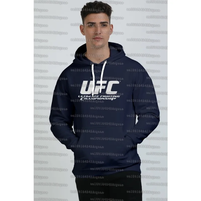 

Новинка 2025 года, UFC Ultimate Fighting Championship, осень/зима, мужская и женская спортивная одежда, повседневная модная удобная толстовка высокого класса