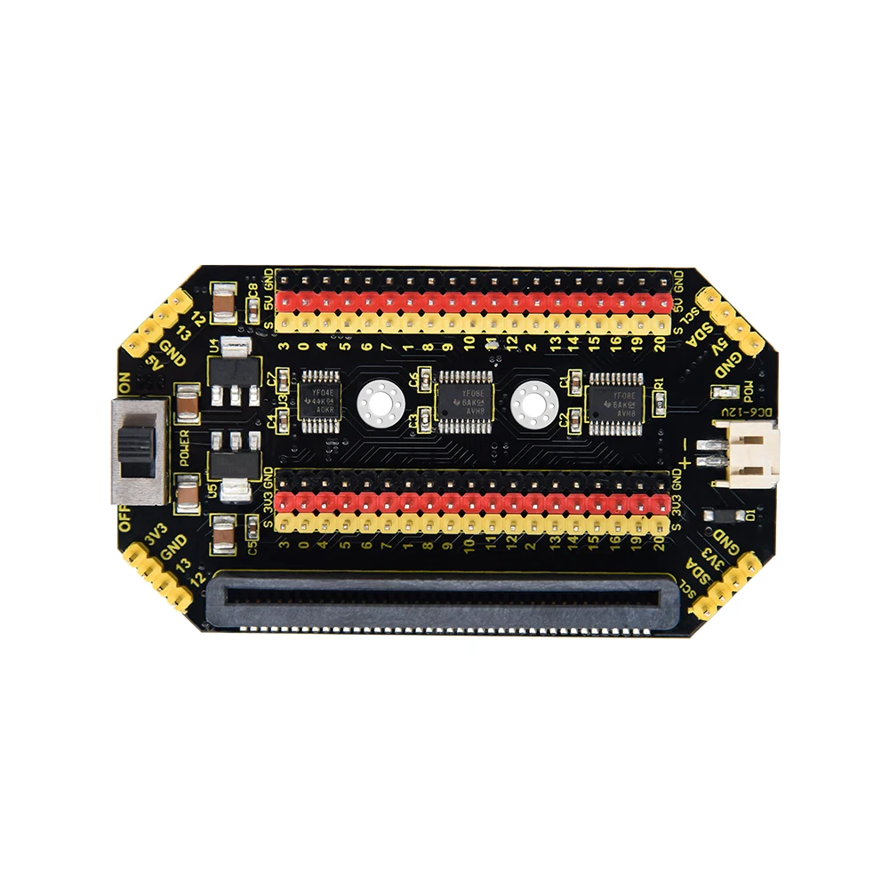 Keyestudio Micro bit Expansion Board With IO Ports For BBC Micro:bit Support PXT Graphical Programming Interface Expansion Board