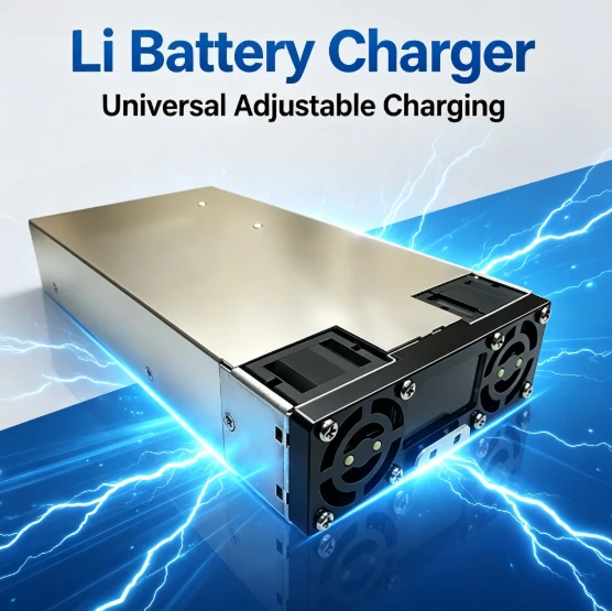 2700W Adjustable Battery Charger 0-140V 25A 3-60V 50A CC CV Fast Charging Lithium Lead Acid Power Supply Industrial Bench Unit