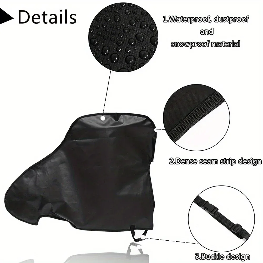 1PC Towing Caravan Hitch Cover RV Motorhome Trailer Tow Ball Coupling Lock Cover Dustproof Protector - view 4