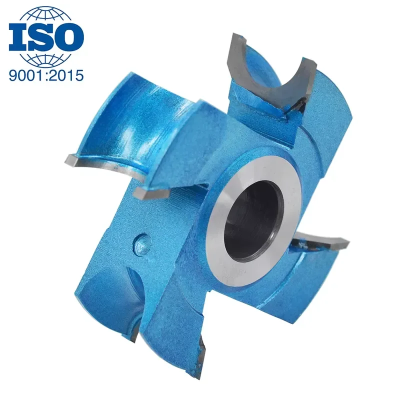 Timber Industrial High Quality Planer Machinery Wood Work Cutterhead Customized Welded Tip Spindle Moulder Cutter Head
