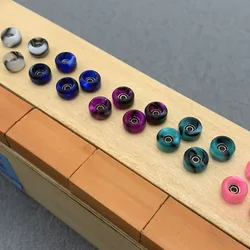 Ruedas de diapasón CNC de Color remolino, juguetes profesionales para monopatín de dedo