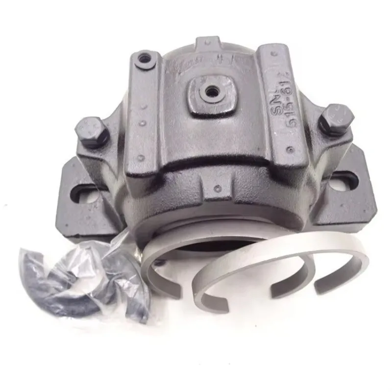 SN515 SNL515-612 Split Plummer Block 65mm, Aftermarket for SKF, Fits 22215K 1215K Bearing, Conveyor Fan Crusher Spare Parts