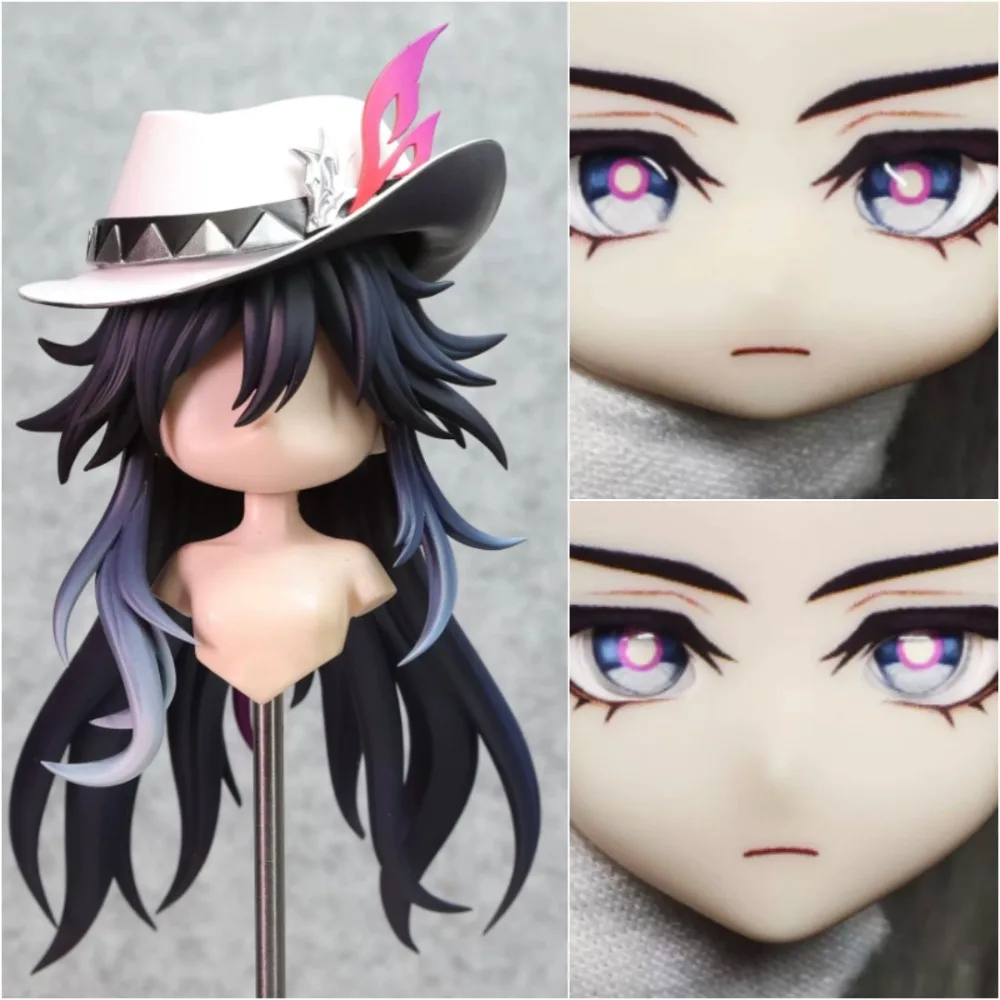 La Mancha Ashveil Ob11 Ob22 Hair Face 1/12 1/6 Bjd Handmade Head Customized Product Anime Game Cosplay Toy Accessories