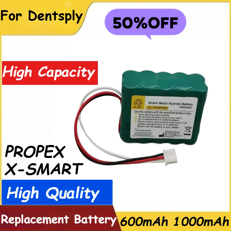

12V 620mAh/1000mAh Replacement Battery for Dentsply PROPEX X-SMART Medical Equipment and Instruments Brand-New High Quality