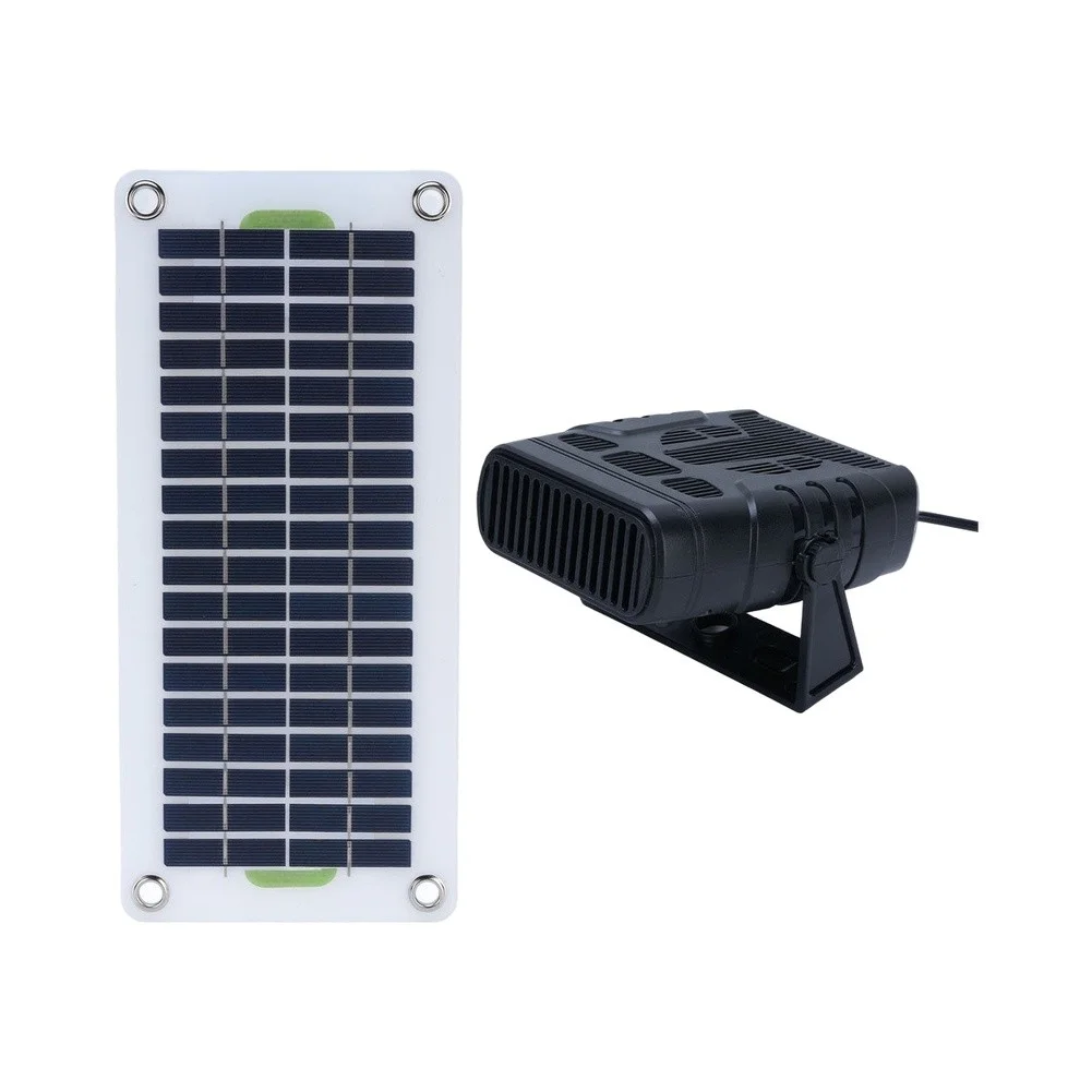 Compact For Solar Panel Heater for Greenhouse with 30W Monocrystalline Panel and for Reliable Daytime Heating Performance