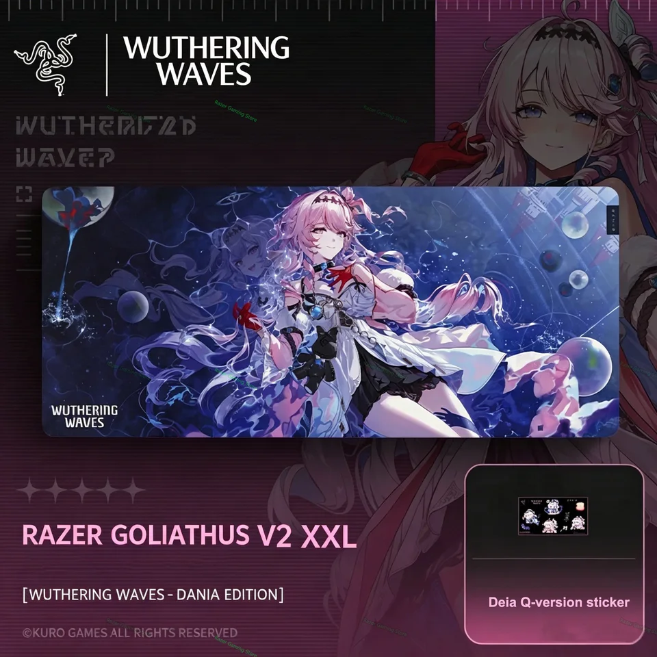 Razer x Wuthering Waves Denia Edition Gigantus V2 Mouse Pad