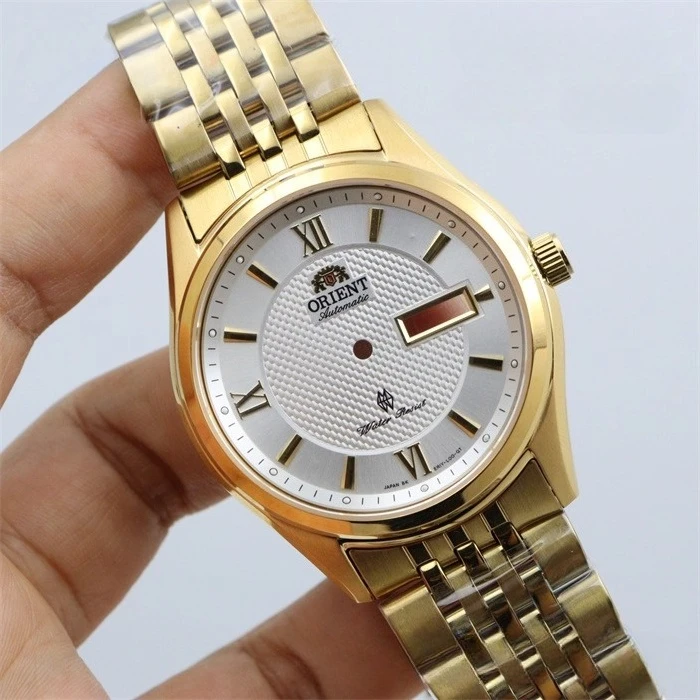 42 mm Uhr Orient Gehäuse Saphirglas für 46941 46943 Uhrwerk Gehäuse Zifferblatt Zeiger Set Wasserdichtes Gehäuse für Herren