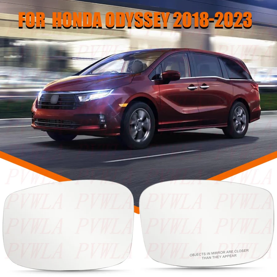 

For Honda Odyssey US Version 2018 2019 2020 2021 2022 2023 Car accessories Heated Reversing Mirror Glass HO1324121 HO1325121