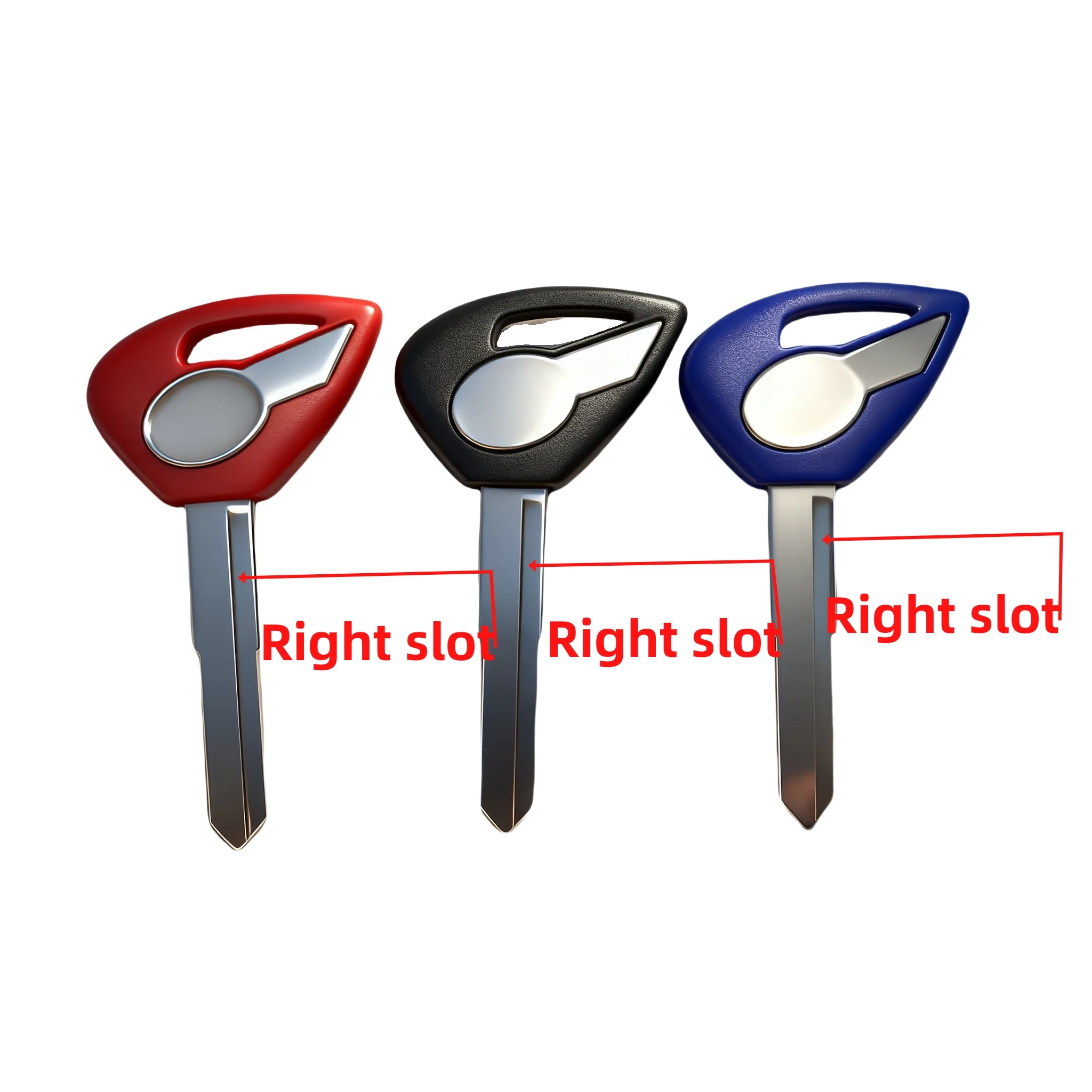 مفاتيح الدراجة النارية مفتاح فارغ غير مصقول شفرة مفتاح الدراجة النارية لياماها دراغستار V-Star DS XV1900 XVS1300 XVS950/400/650 #4