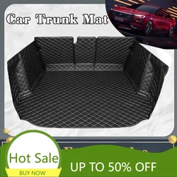Car Trunk Mat For Ford Mondeo Taurus MK5 2022 2023 2024 2025 Dirt-resistant Fully Trunk Mat Rear Cargo Tray Car Accessories