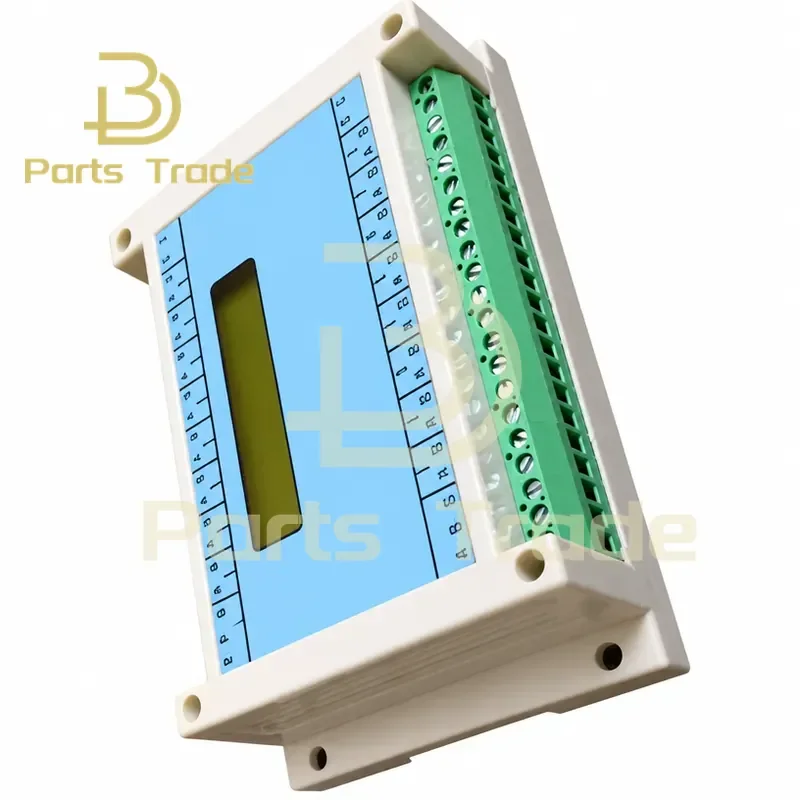16 Channel Isolated Pt100 4-20mA K-type Thermocouple RTD Universal 16-bit Acquisition Module with LCD Display RS485 Modbus
