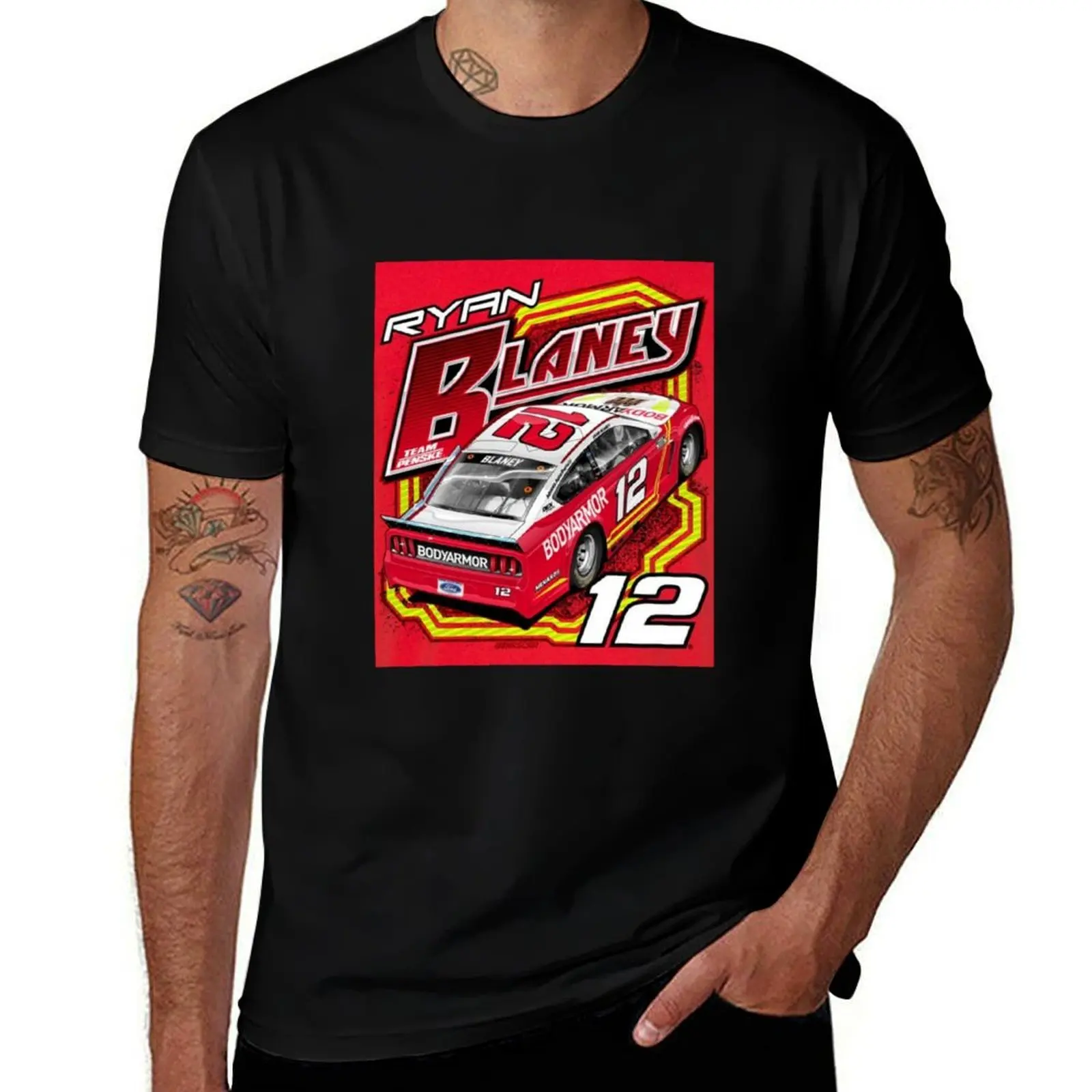

ryan blaney T-Shirt Comfortable Basic Crew Neck Tee