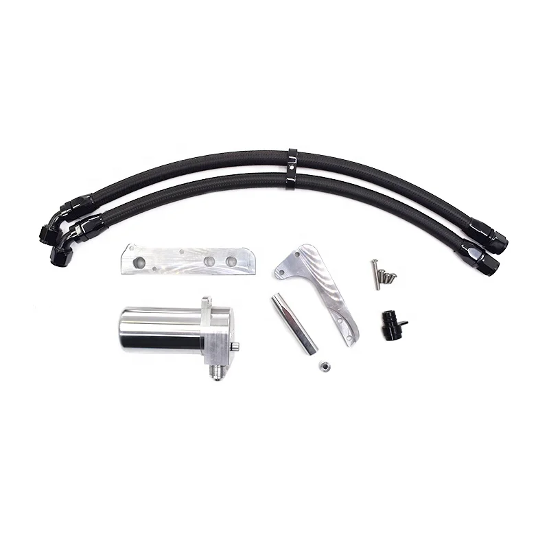 

SYPES Alu Oil Catch Can Kit For EA113 MK6 Volkswagen Golf R MK2 For Audi TT-S For Audi A3 FSI