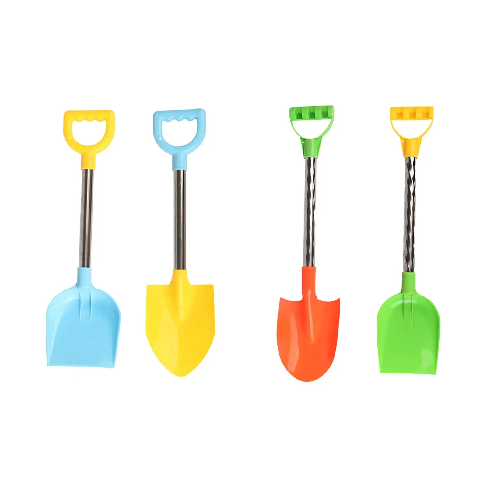 2 Pieces Sand Shovel for Children Shoveling Digging Snowing Beach Spades for Backyard Summer Beach Outdoor Valentine's Day Gifts