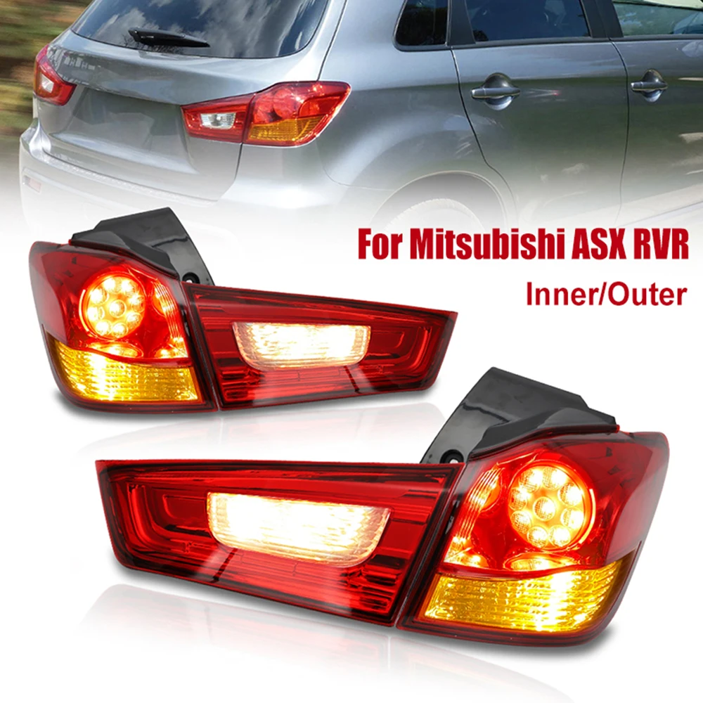 Rear Tail Light For Mitsubishi Outlander Sport ASX RVR 2011 - 2019 Stop Brake Lamp Turn Signal Fog Light Car Taillight Assembly
