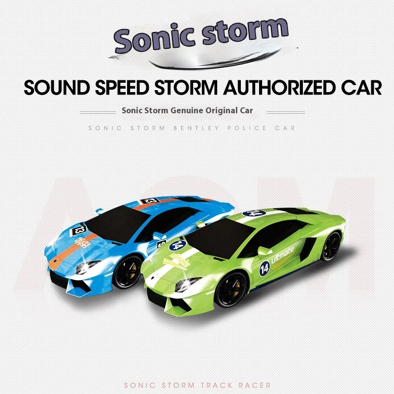 

Sonic Storm Children'S Toy Remote Controlled Track Racing Boy'S Track Electric High Speed Competitive Extreme Roller Coaster