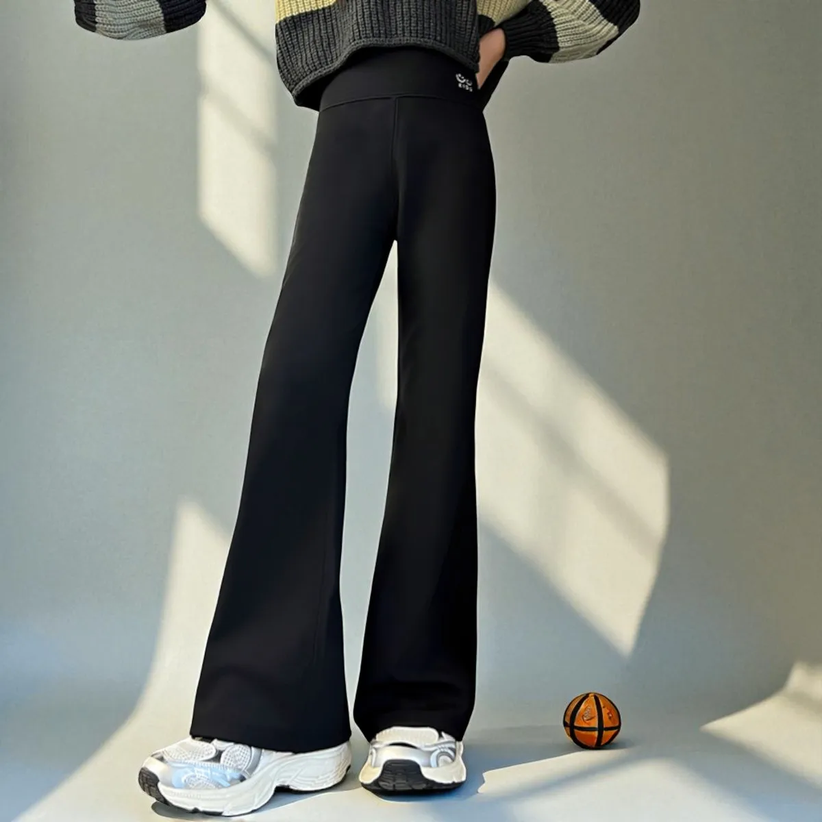 

Girls High Stretch Flare Pants Kids Leggings Baby Outfits Trousers Children Pants School Teenagers Clothes 5 7 9 10 12 13 Years