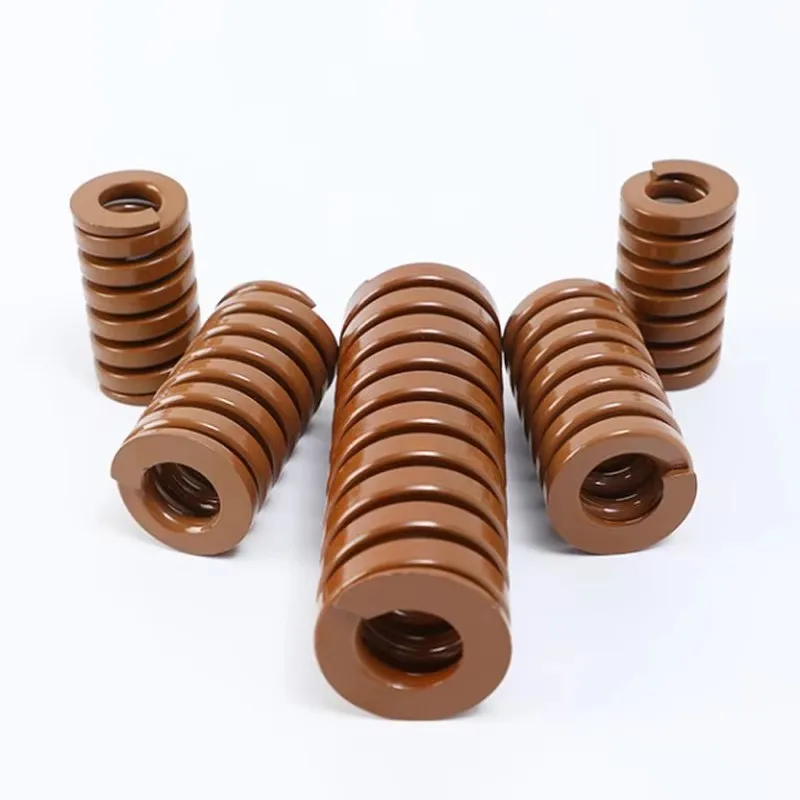 Creamily 1Pcs Mold Springs Compression Spring Extremely Heavy Load Brown Spiral Stamping Mould Spring OD10-30mm ID5-15mm L=35mm
