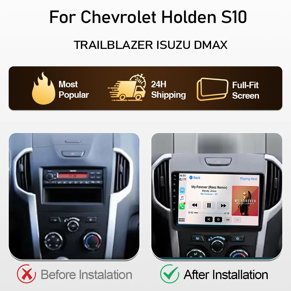 Car-Radio-For-Chevrolet-TrailBlazer-2-2012---2016-For-Isuzu-D-MAX-2-2012---2018-Android-Auto-Player-Multimedia-2din-DVD-Video-4G