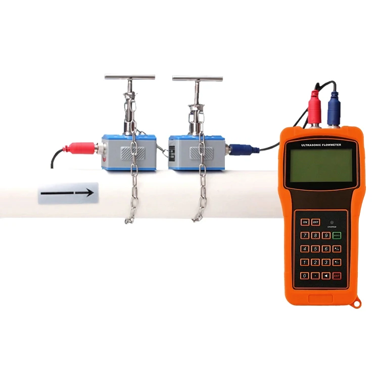 handheld ultrasonic water flowmeter for liquid ultrasonic flow meter