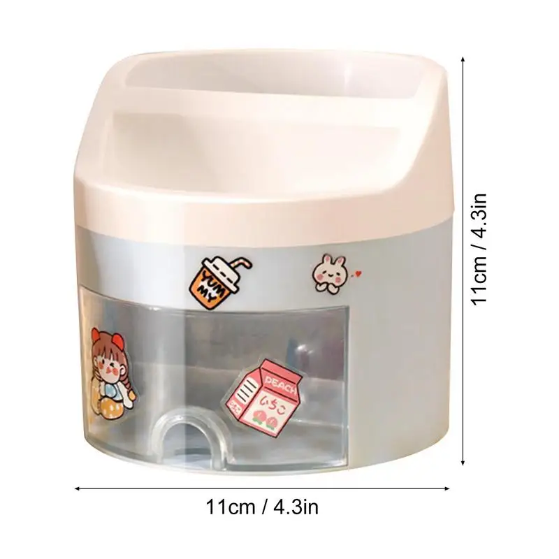 Милый держатель для ручек для стола, многофункциональный держатель для ручек, стильный настольный держатель для карандашей, креативный многофункциональный держатель для карандашей для