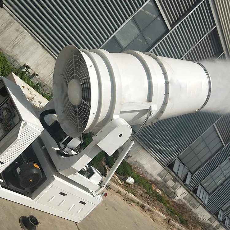 

80m industry fog cannon for dust suppression fog cannon machine for sale