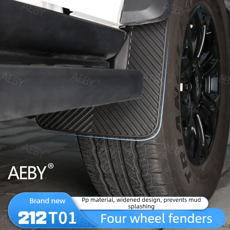 

For BAIC 212 T01 fender splash guard,Mud lining front and rear wheels,Modification accessories,Car External accessories