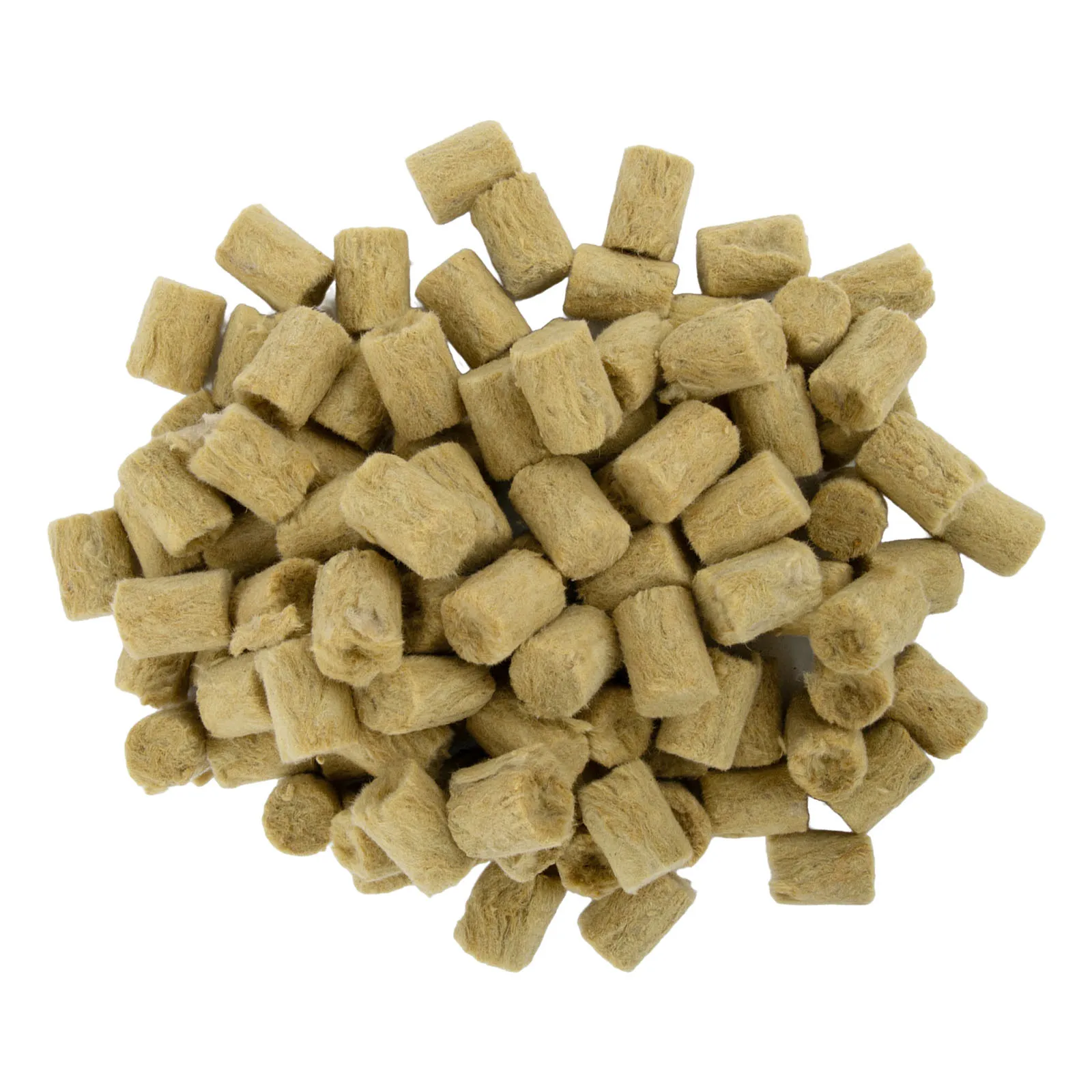 Moisture Retention Rock Wool Substrate Commercial Cultivation Aerated Growth Medium Cylindrical Shape 50 Piece Set 100 Piece Set