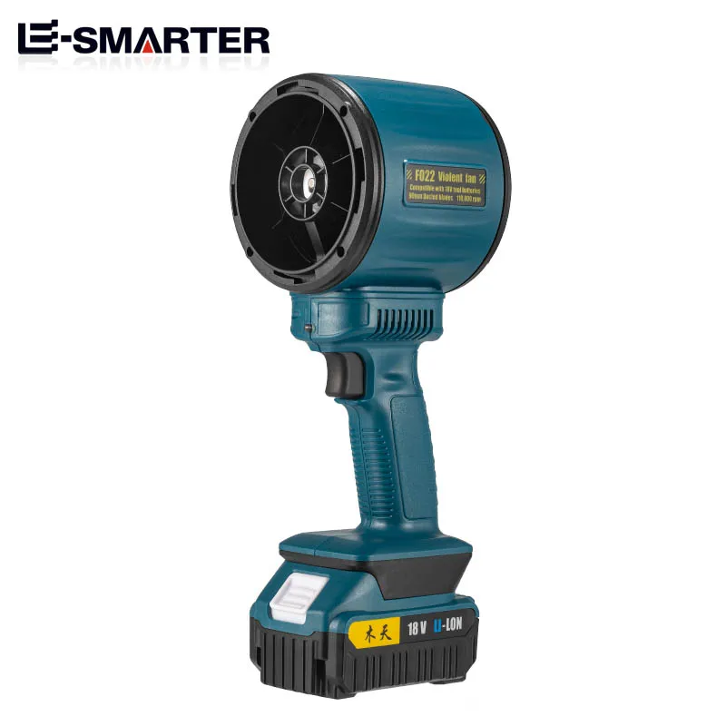 

Rechargeable Lithium Battery Portable Turbine Fan for Camping & Winter Snow Blowing - High-Power Violent Blower