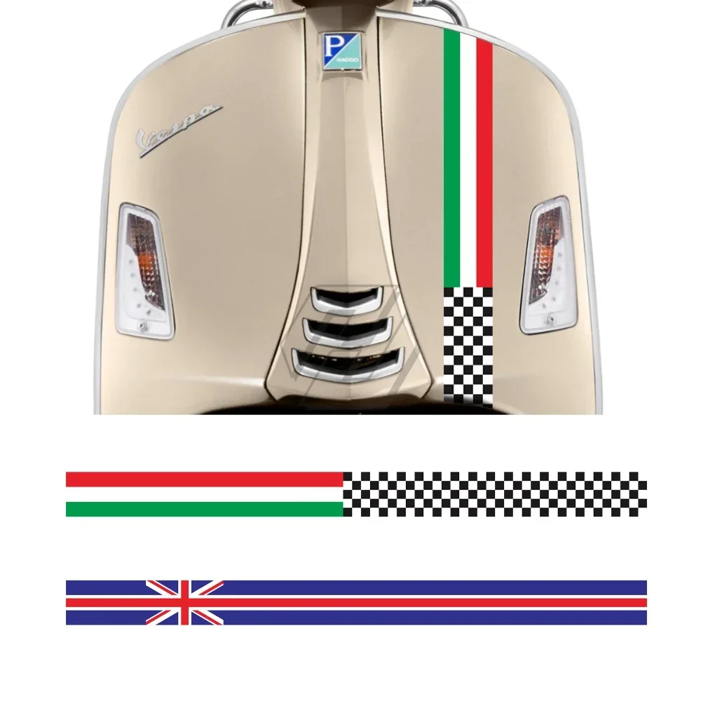 

For Piaggio Vespa LXV LX GTVGTS PX Sprint 50 125 150 200 250 300 300ie Super Sport Motorcycle baffle reflective decorative stick