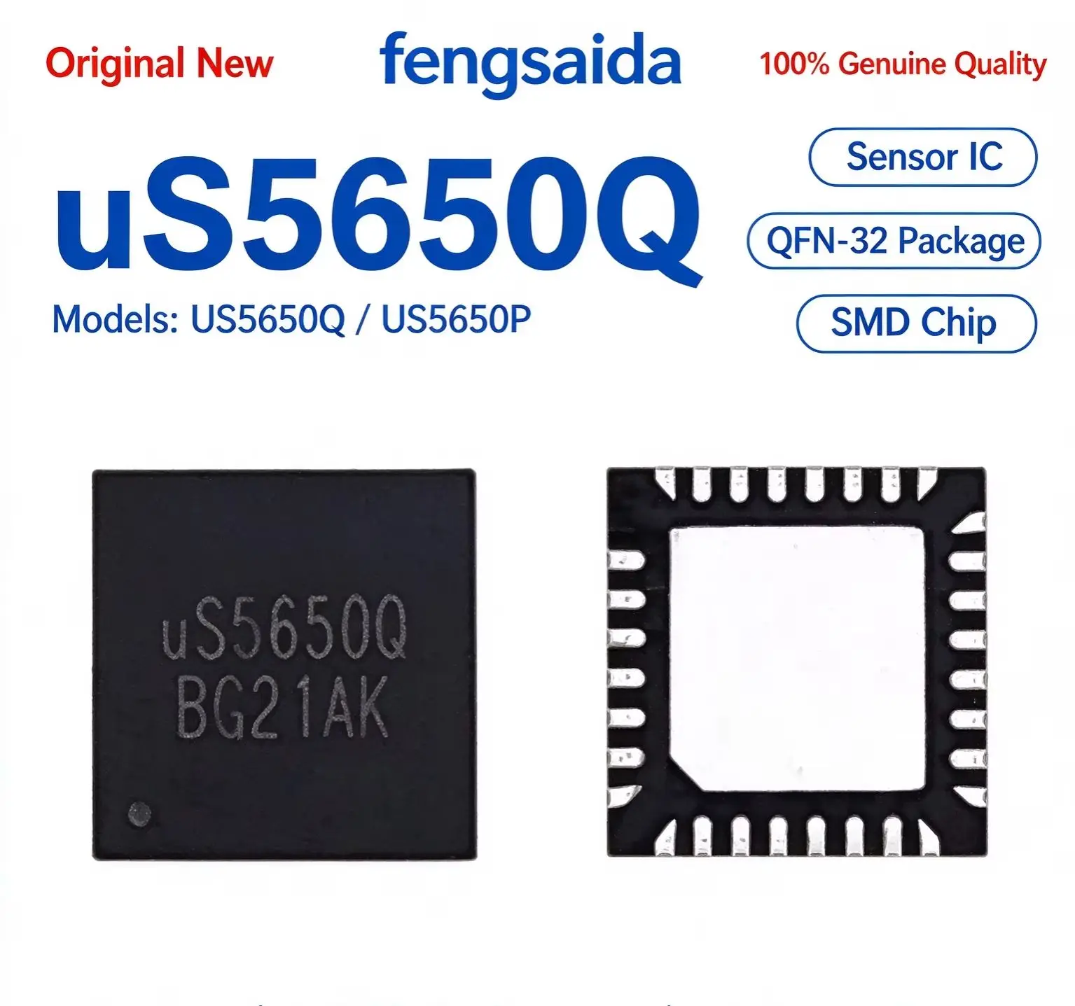 (2-5개) US5650P U55650P 5650P QFN US5650Q 100% 품질 IC 재고 있음 도매