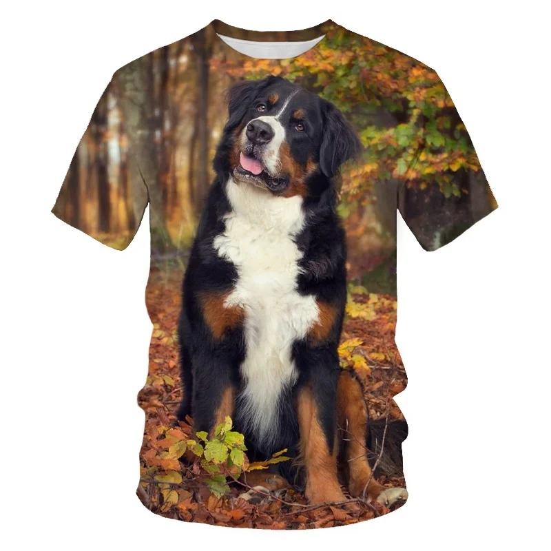 

Summer New 3D Printed T-shirt Golden Retriever Dog Men T-shirt Trend Fashion Casual Street Oversized T Shirt Harajuku O-neck Tee