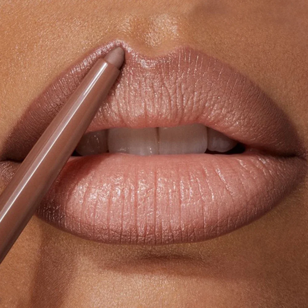 Waterproof Lipliner Pencil Matte Velvet Lipstick Pen Outline Lip Shape Long Lasting Non-stick Cup Smooth Soft Nude Line Makeup