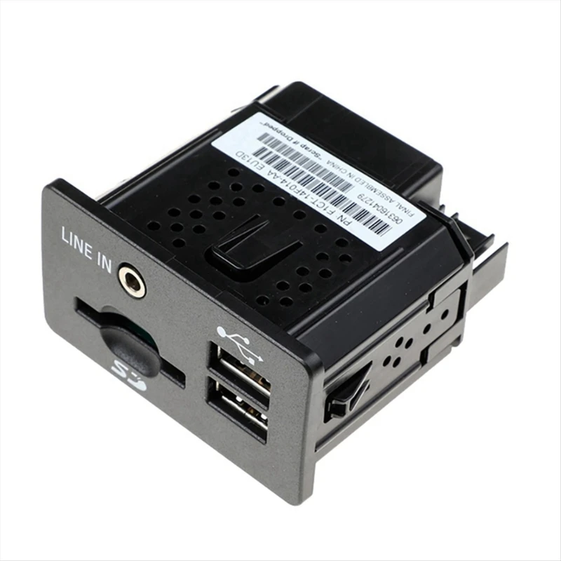 Player USB Socket AUX USB Port with Card Reader for TRANSIT KUGA Car Repair Parts F1CT-14F014-AA F1CT14F014AA