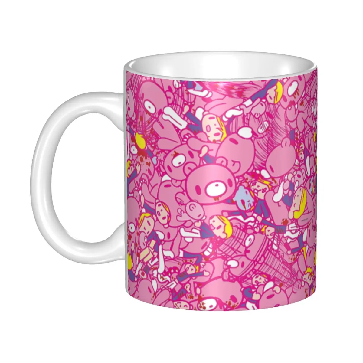 

Cartoon Gloomy Bear Mugs Personalized Coffee Ceramic Mug Cup Creative Present