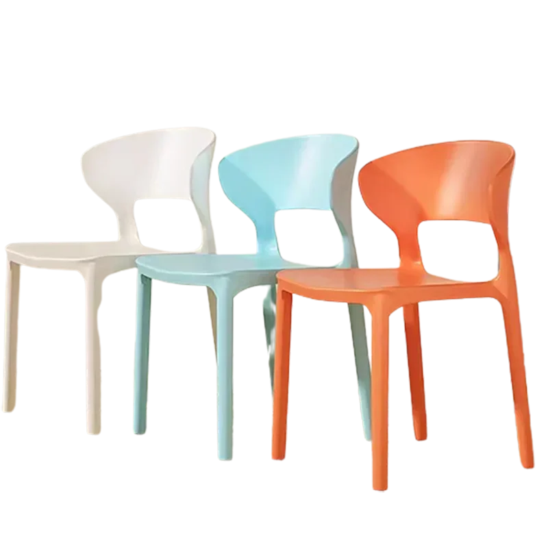 

European life Nordic plastic luxury kitchen dining chairs, modern fashion and beauty, dining room furniture
