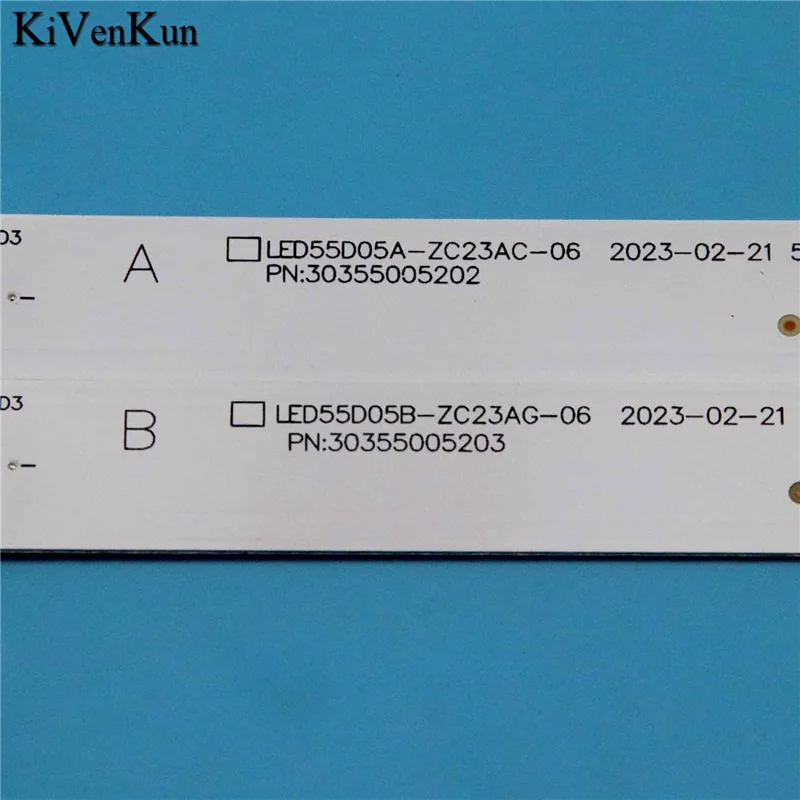 Kits TV's Illumination Bars LED55D05A(B)-ZC23AC-06 Backlight Strip LED55D05A(B)-ZC29AG-02 5S1P PN:30355005202 Array Bands Tapes