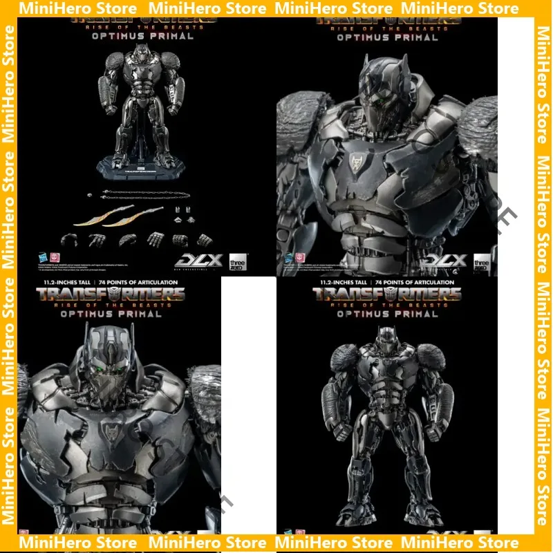 

100% Оригинальная фигурка ThreeZero G1 MDLX RISE OF THE BEASTS Primal с 74 точками артикуляции