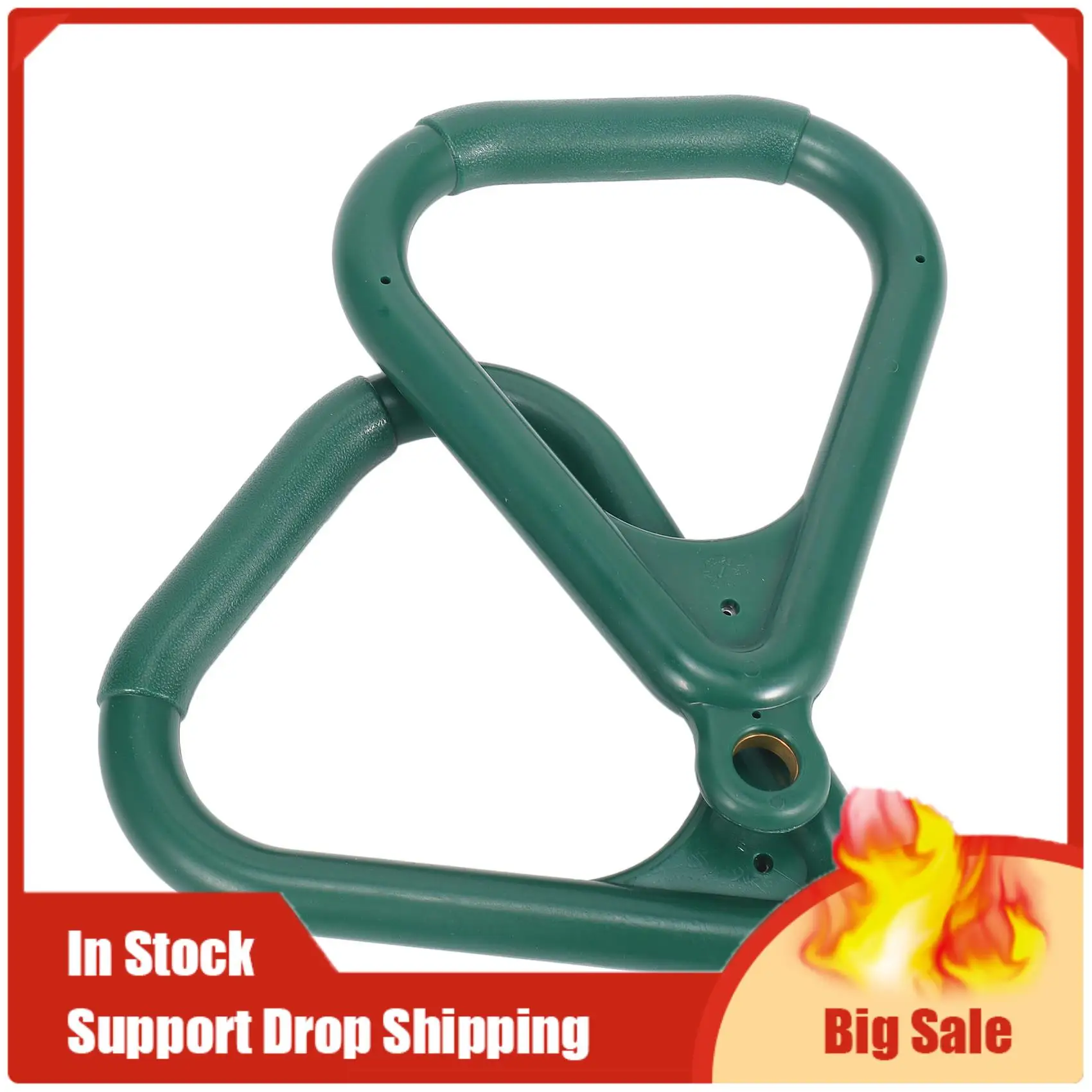 A35F جديد 2 قطعة ترابيز حلقة سوينغ مجموعة Playset ملعب ترابيز بار الغابة رياضة قرد بار حلقة كبيرة شبه منحرف حلقة