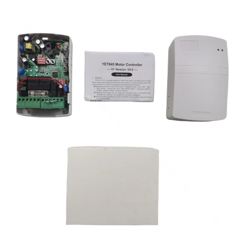 110V 220V Control Board Für Motor Garage Tür Rolltor Auto Tor 433mhz Control Panel Mit Fernbedienung sender – Detail 7