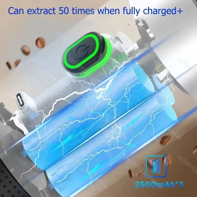 Przenośny bezprzewodowy ekspres do kawy Espresso elektryczny ekspres do kawy automatyczne ogrzewanie 19Bar Fit kapsułki Nespresso kapsułki kawa mielona