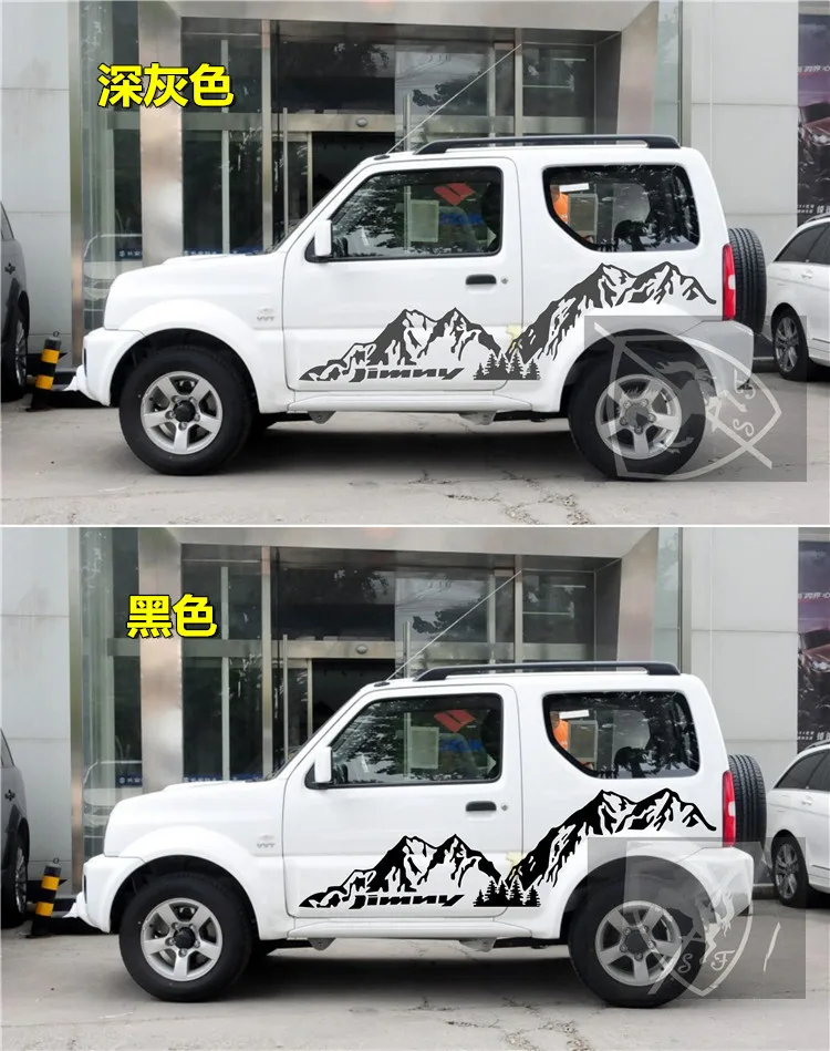 

FOR Suzuki Jimny 2010-2022 Car Sticker Body Custom Off-Road Decoration Car Decal Vinyl Car Foil Accessories