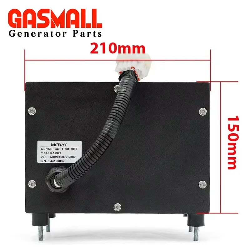 Meaby GM50W Multi-functional diesel engine digital instrumentation water pump unit control BX50W generator Control Box Cabinet
