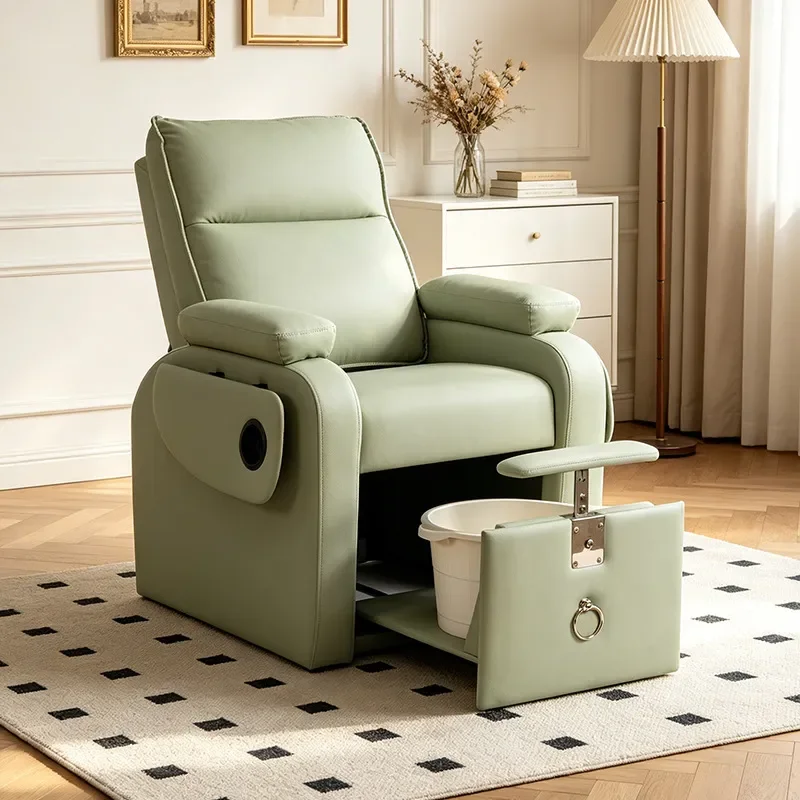 Small size manicure sofa beauty salon foot soaking manicure sofa manicure eyelash shop for foot massage sofa can lie down